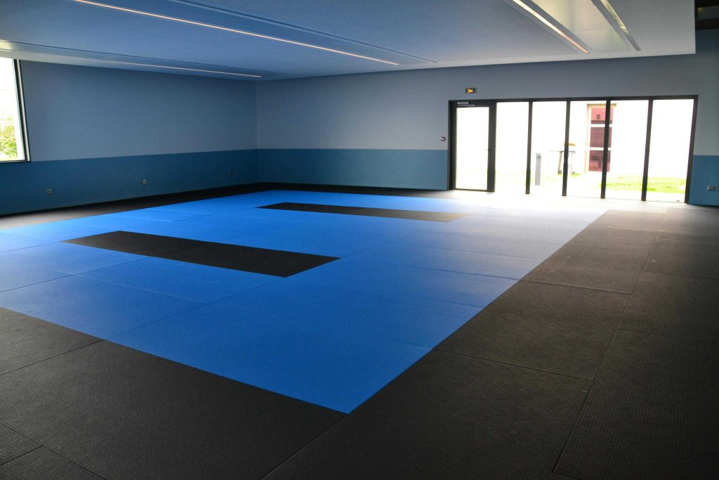 Salle d'entraînement du gymnase Frédérique Bronquard