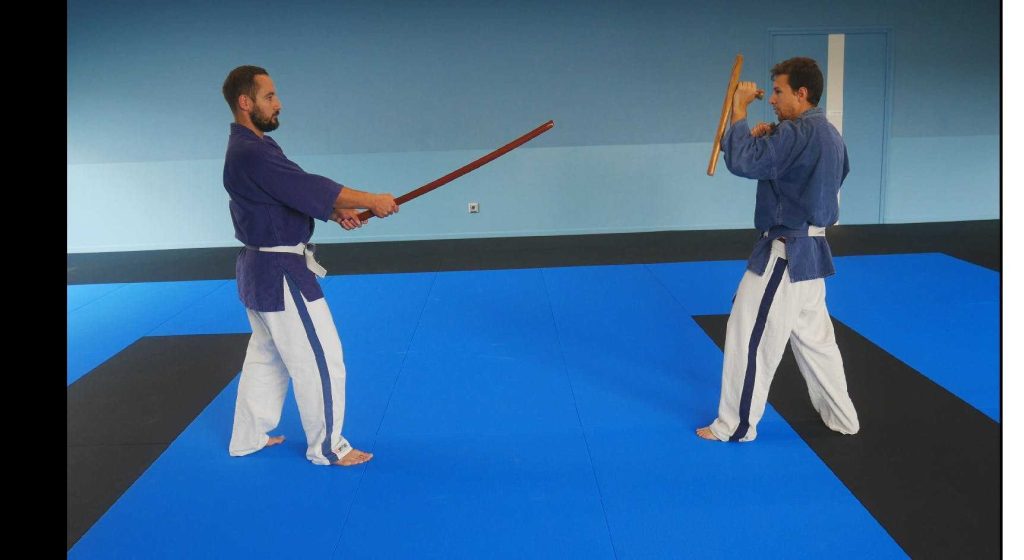 Pratique des armes en Yoseikan Budo